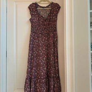 Fit and flair floral dress